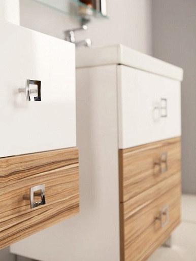 Акватон Комплект Мебели "Стамбул 85 М" эбони светлый – картинка-3