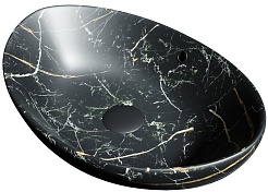 Teymi Раковина накладная Lori 60 T50499 черный мрамор – фотография-2