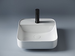 Ceramicanova Мебельная раковина Element 39 CN5014 белая – фотография-2