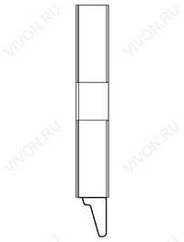 Акватон Шкаф-пенал Блент – фотография-4