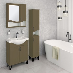 Runo Тумба под раковину Марсель 65 бежевая – фотография-3