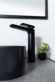 Allen Brau Смеситель для раковины Infinity 5.21002-31 черный матовый – фотография-4