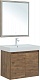 Aquanet Мебель для ванной Nova Lite 75 2 дверцы подвесная дуб рустикальный – фотография-21