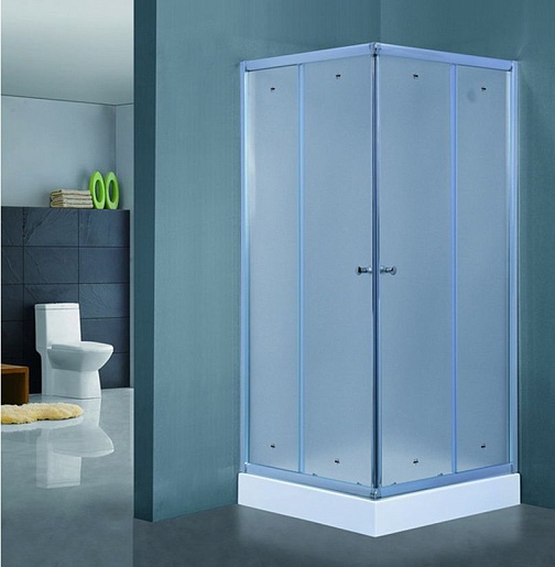 Timo Душевой уголок Viva TL-9002 матовое стекло – картинка-3