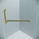 Grossman  Душевой уголок Pragma 100x100x195 профиль золото сатин стекло прозрачное – картинка-18