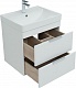 Aquanet Мебель для ванной Ирис New 60 2 ящика подвесная белая глянцевая – фотография-29
