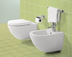 Villeroy & Boch Биде подвесное Subway 2.0 5400 00R1 alpin, Сeramicplus – фотография-5