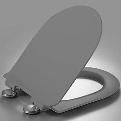 Esbano Сиденье для унитаза Garcia серое матовое – фотография-1