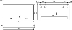 Sancos Зеркало Square 2.0 160 с подсветкой с бесконтактным выключателем – фотография-10