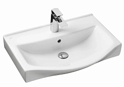 Onika Тумба с раковиной Навиа 65 напольная белая – фотография-7