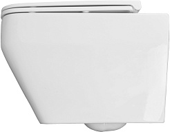 Azario Унитаз подвесной Moneo AZ-0062 безободковый белый – фотография-3
