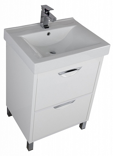 Aquanet Мебель для ванной "Гретта 60" 2 ящика  (177034) – фотография-8