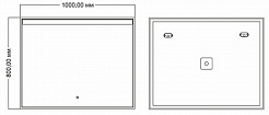 Mixline Зеркало Аллен 100 – фотография-3