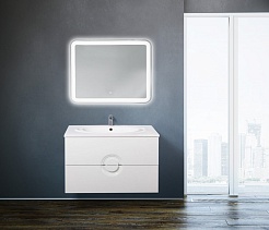 BelBagno Тумба с раковиной ONDA 1000 Bianco Lucido – фотография-5