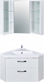 Акватон Мебель для ванной Кантара 110 дуб полярный – фотография-1