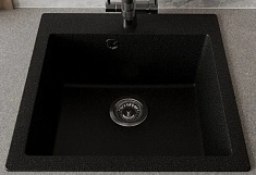 Teymi Мойка кухонная Lori Box 51 матовая черная