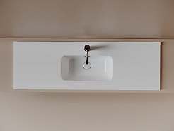 Ceramicanova Мебельная раковина Compact 121 CN7028 белая – фотография-3