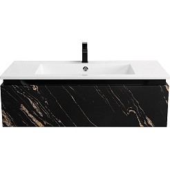 Cezares Тумба под раковину Slider 100 подвесная чёрный фьюжн – фотография-4