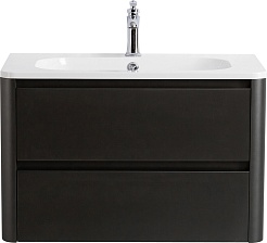 Cezares Тумба под раковину Relax 80 подвесная оружейная сталь – фотография-1