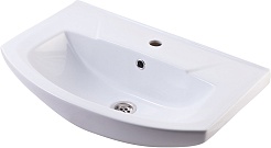 Mixline Мебель для ванной Квадро 1 65 L белая – фотография-6