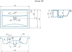 Onika Мебель для ванной Стоун 70.13 ателье светлое – фотография-14
