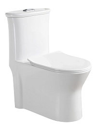 Stella Polare Унитаз-моноблок напольный Бильбао KN6277000 белый – фотография-1