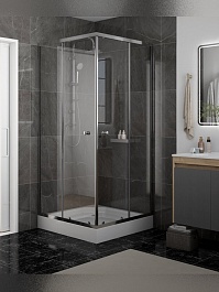 Teymi Душевой уголок Helmi 90х90 с поддоном T00603 – фотография-10