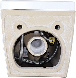 Azario Унитаз подвесной AZ-101C импульсный безободковый с инсталляцией белый – фотография-13