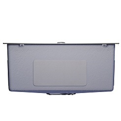 Mixline Мойка настольный монтаж 50/50 (2,0) выпуск 3 1/2 сатин – фотография-4