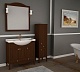 ASB-Woodline Зеркало для ванной Флоренция 105 бук тироль, массив ясеня – фотография-11