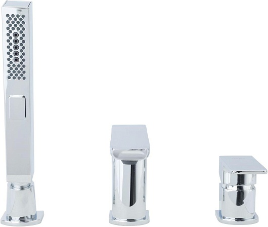 Allen Brau Смеситель на борт ванны Infinity 5.21008-00 (с внутренней частью) хром – фотография-8