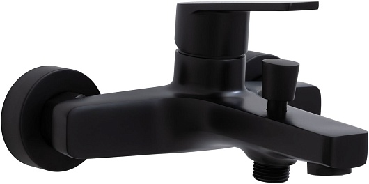 Allen Brau Смеситель для ванны Eclipse 5.E1003-31 черный матовый – картинка-7