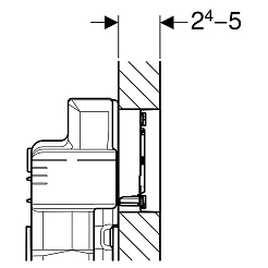 Geberit Кнопка смыва Sigma 60 115.640.SQ.1 умбра – фотография-3