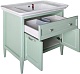 ASB-Woodline Мебель для ванной Гранда 85, verde фисташка – картинка-16