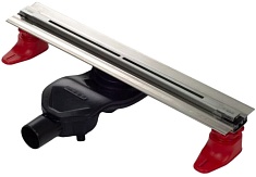 BERGES Wasserhaus Душевой лоток Super Line 550 090180 хром матовый