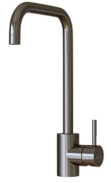 Mixline Смеситель для кухни 35k MLSS-0301BL чёрный графит – фотография-1