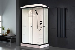 Royal Bath Душевая кабина HP RB 8120HP1-T-BL-L 120x80 L стекло прозрачное профиль черный матовый – фотография-2