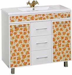 Misty Тумба с раковиной Канада 90 кленовый лист – фотография-1