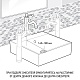 Paini Смеситель для раковины Nove 09YO205LL высокий, черный – картинка-11