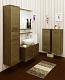 Sanflor Мебель для ванной Румба 82 венге, патина золото – картинка-7