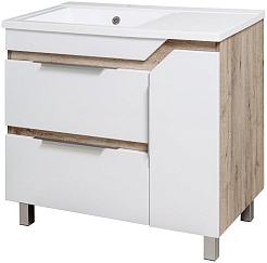 Runo Тумба для умывальника Родос 85 R – фотография-1