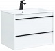 Aquanet Мебель для ванной Lino 70 подвесная белая матовая – фотография-16