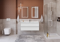 BelBagno Тумба с раковиной Kraft 120 Bianco Opaco – фотография-14