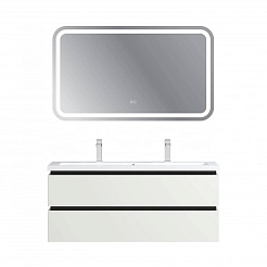 Cezares Тумба с раковиной Plane 120 подвесная bianco lucido – фотография-3