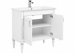 Aquanet Комплект мебели Селена 90 белый/патина серебро – фотография-7
