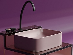 Ceramicanova Мебельная раковина Element 50 CN6052MP розовый матовый – фотография-5