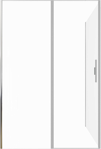 Allen Brau Душевой уголок Priority 140x90 3.31011.BA/3.31017.BA серебро браш – картинка-3