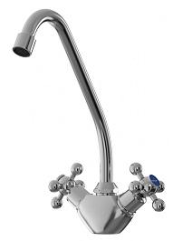 Mixline Смеситель для кухни 1/2 ML07-032 под гайку хром – фотография-2