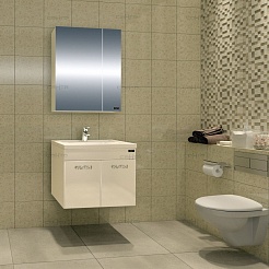 СанТа Мебель для ванной Ливерпуль 60 подвесная – фотография-1