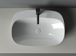 Ceramicanova Мебельная раковина Element 59 CN5012 белая – фотография-3